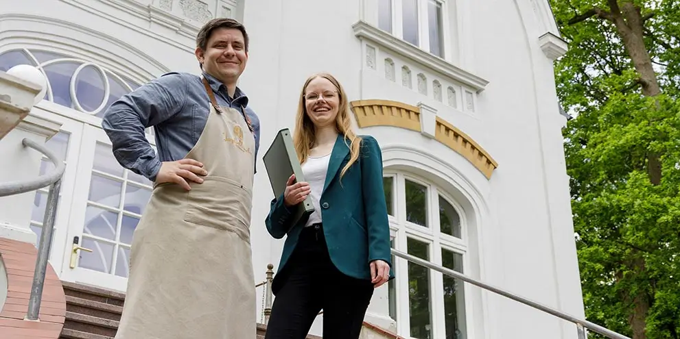 Ayleen und Matthias Machate